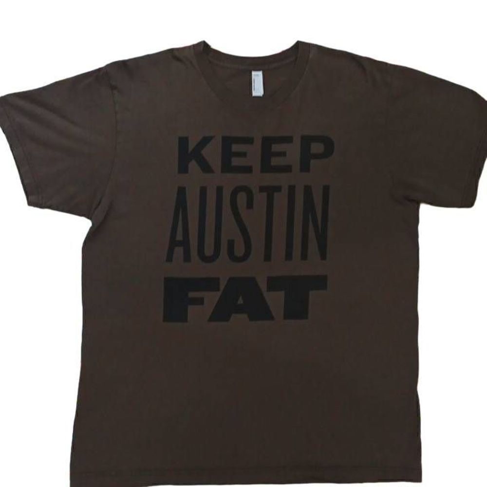 Keep Austin Fat Tee - Picture 2 of 4